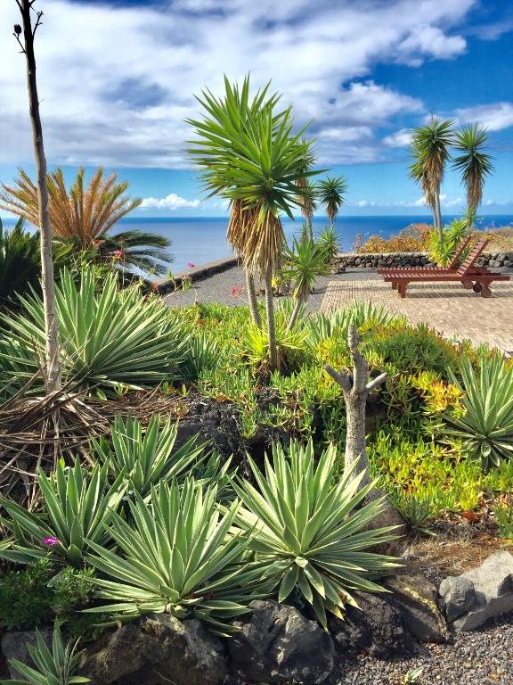 Salida al jardín y al océano