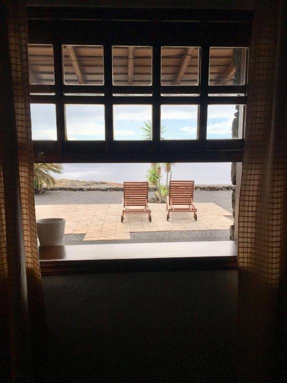 Vistas a la terraza desde el interior